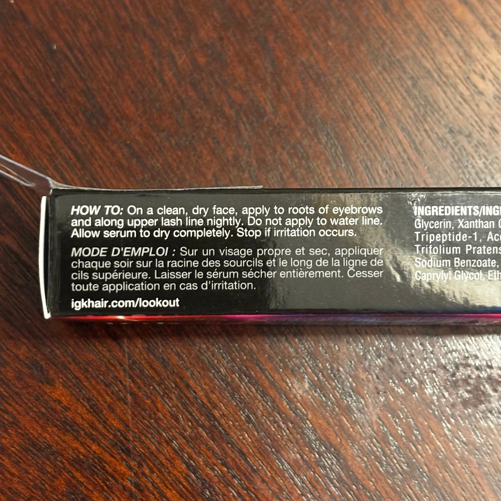 IGK Look Out Lash and Brow Boosting Peptide Serum (C17) - Picture 6 of 8